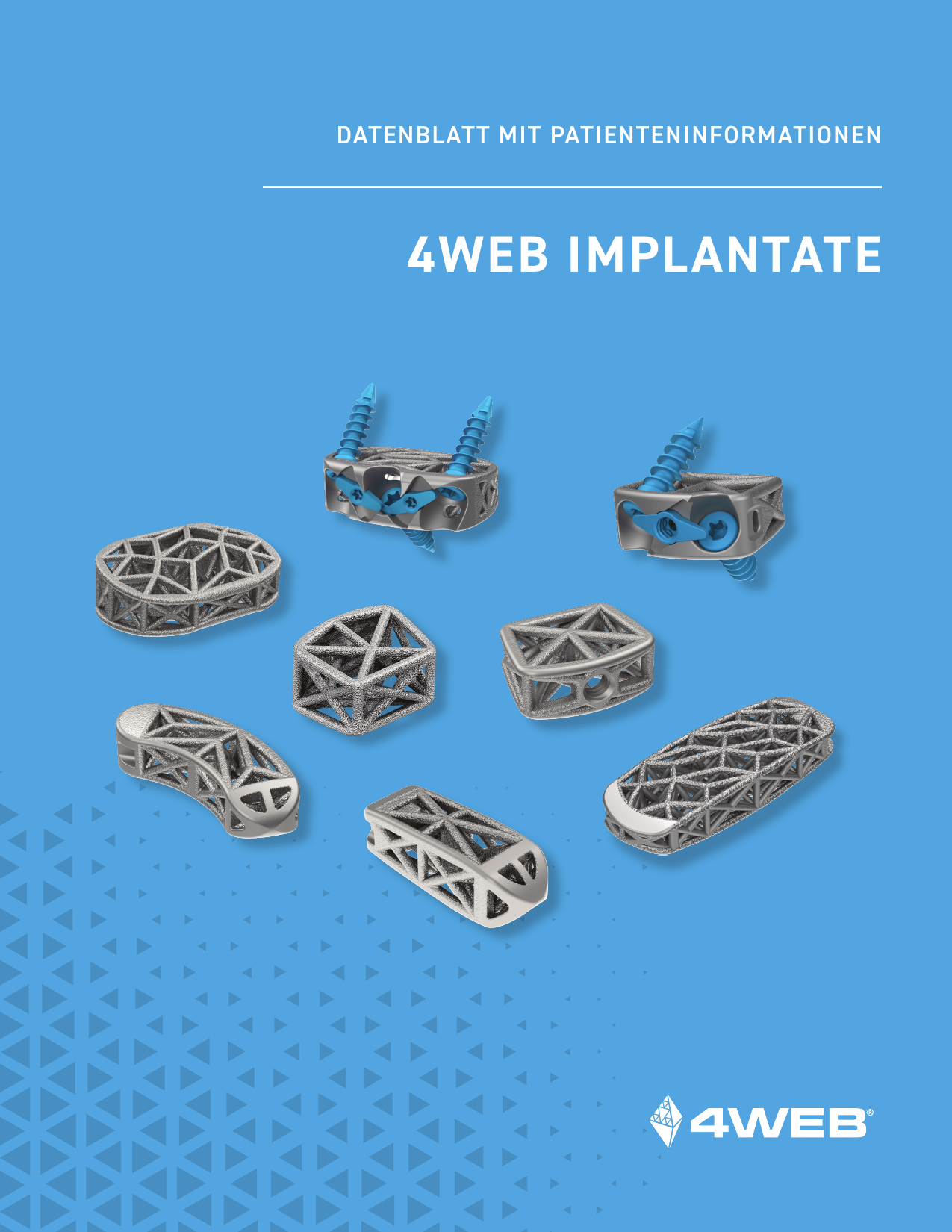 4WEB Implants Patient Information Data Sheet (German)