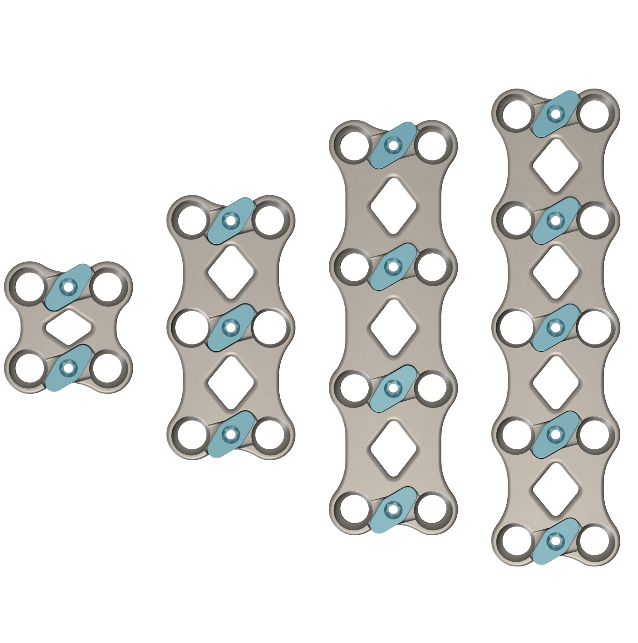 CSTS-PS available in 1 through 4-level plate configurations